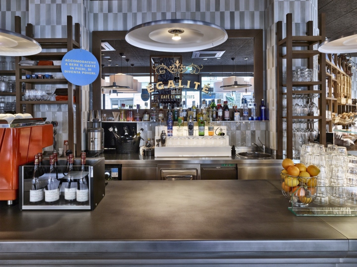 200平方法式面包店門面裝修設計效果圖賞析